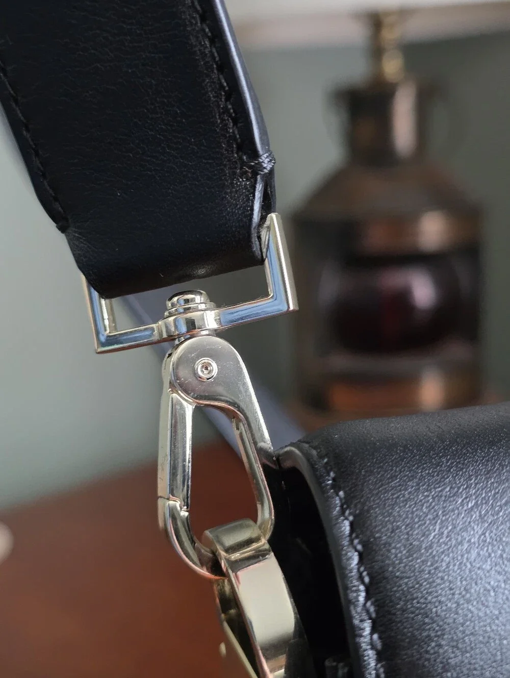 Kate Spade Ridley Street Skye Market Sample Black Leather Crossbody Bag
